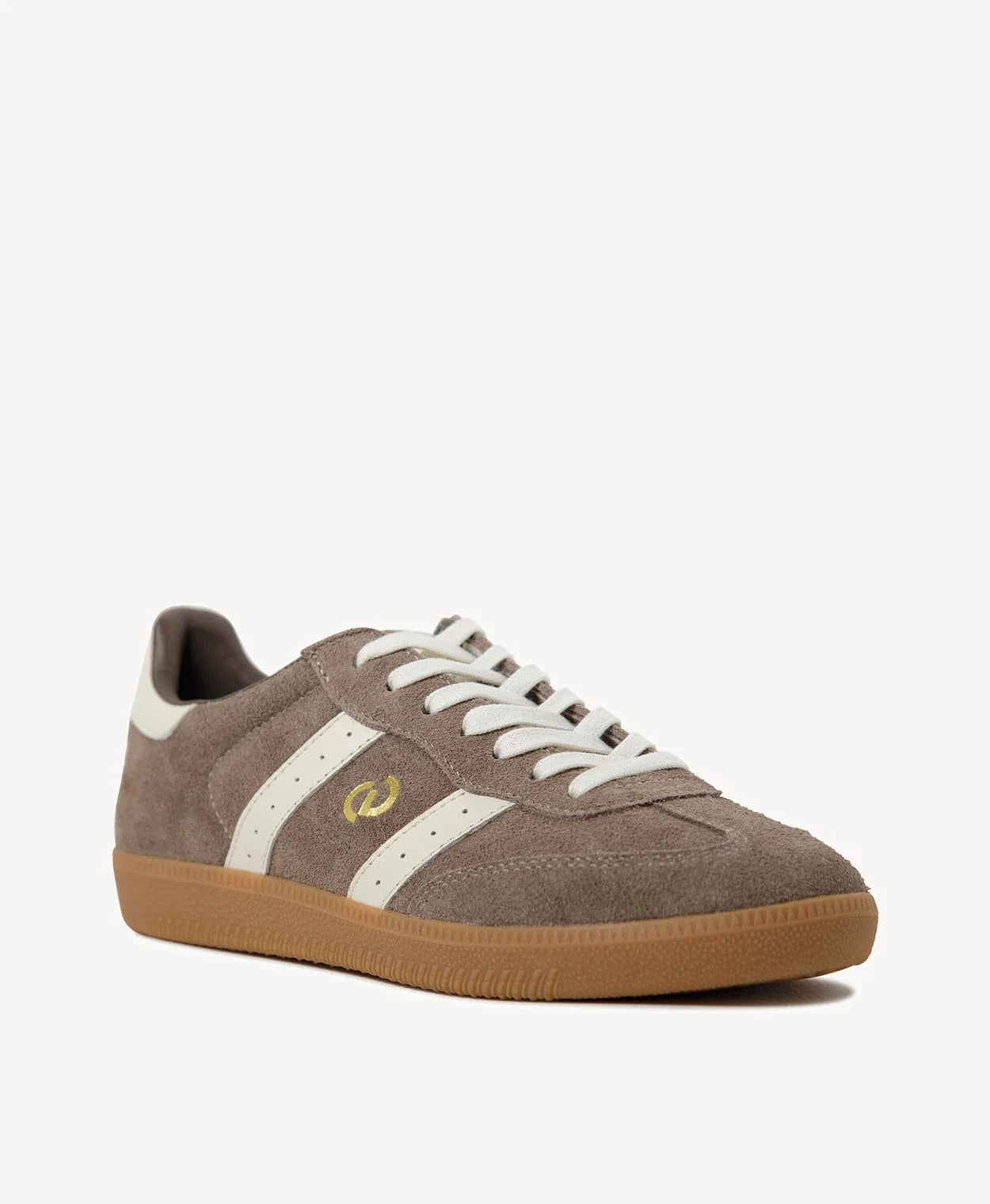 Goodsole Shoes Parallel Suede Sneakers - Walnut / Brown / Ivory