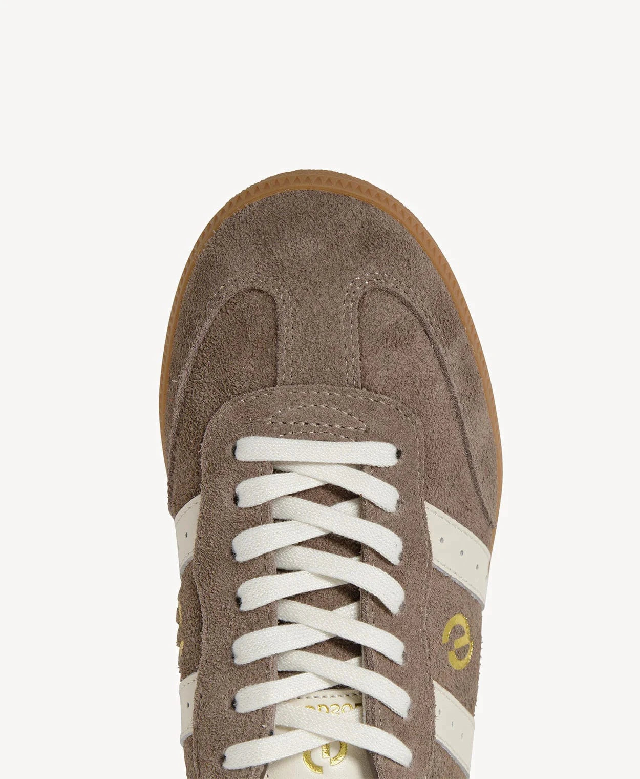 Goodsole Shoes Parallel Suede Sneakers - Walnut / Brown / Ivory