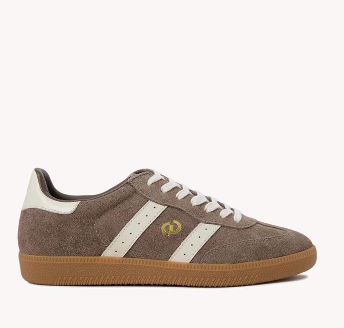 Goodsole Shoes Parallel Suede Sneakers - Walnut / Brown / Ivory