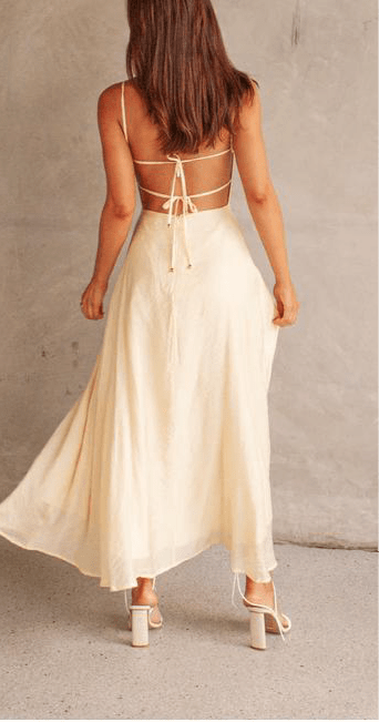 Saints & Secrets Dresses Penelope  Dress - Butter