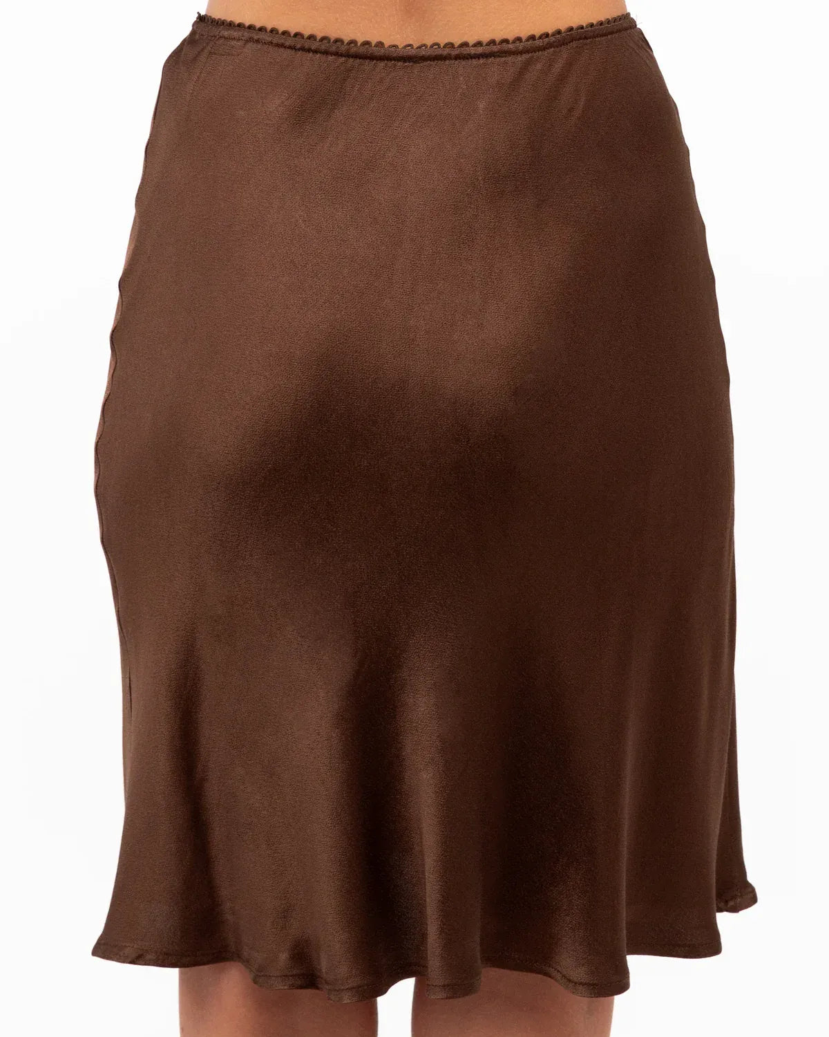 White Closet linen skirt Penny Skirt - Brown
