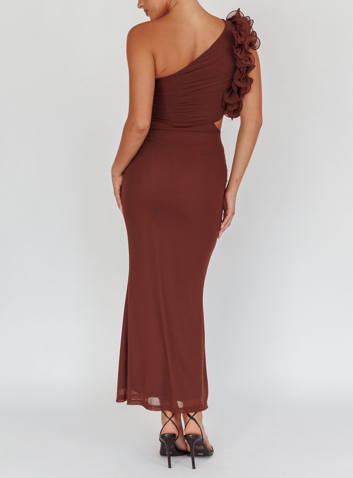 Saints & Secrets Dresses Pia Maxi Dress - Brown