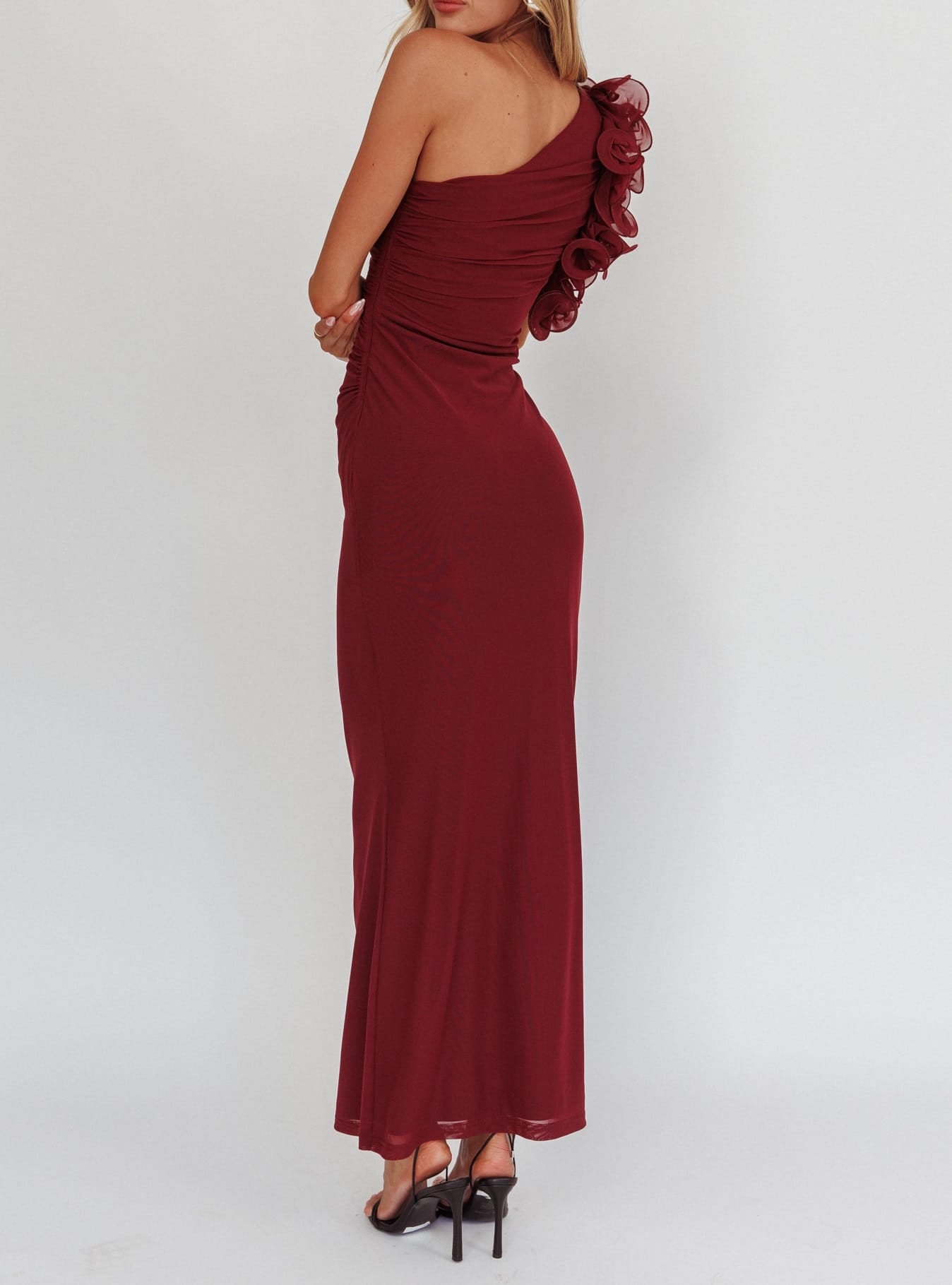 Saints & Secrets Dresses Pia Maxi Dress - Wine