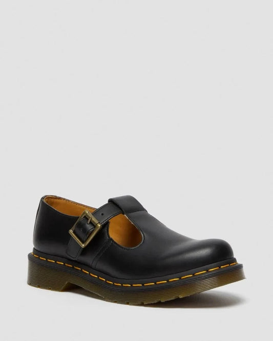 Dr Martens Shoes Polly T Bar Smooth Shoe