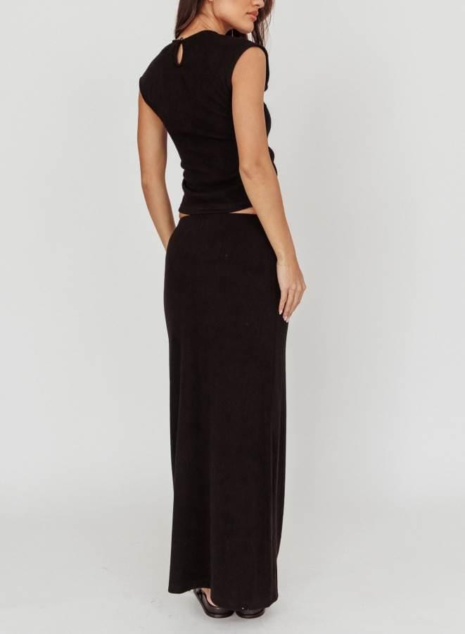 Indikah Skirts Quinn Skirt - Black