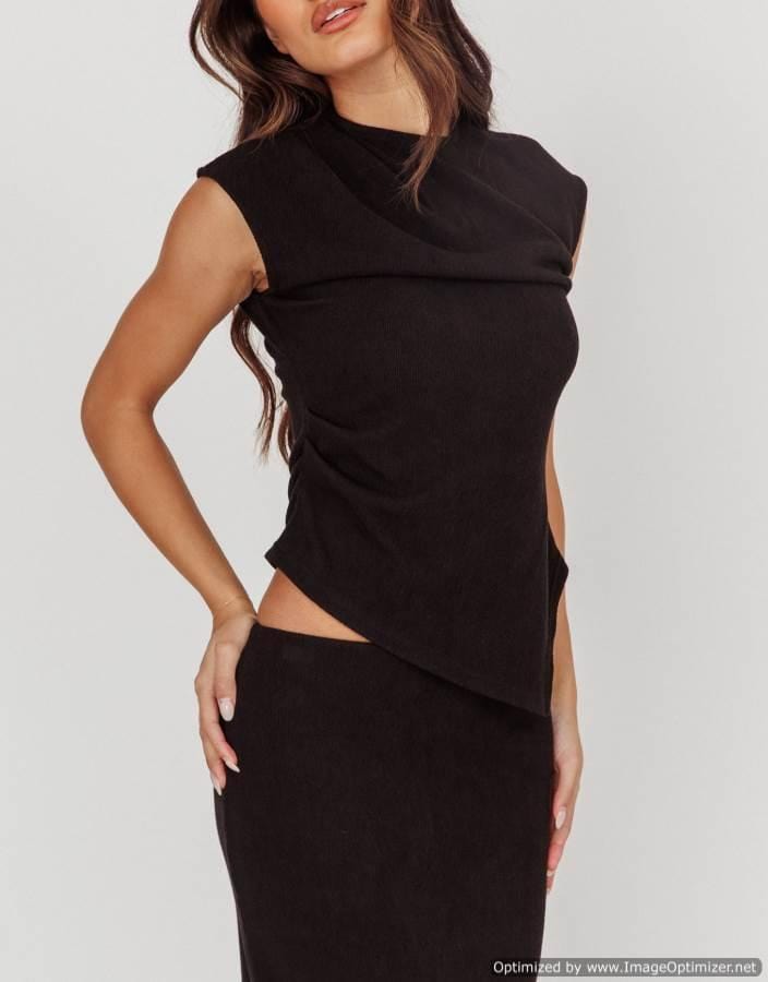 Indikah Skirts Quinn Skirt - Black