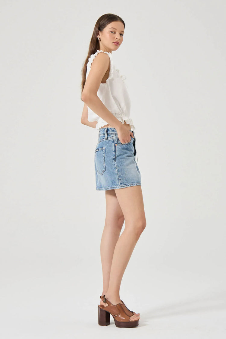 Rollas Jeans denim skirt Relaxed Mini - Lennon Vintage