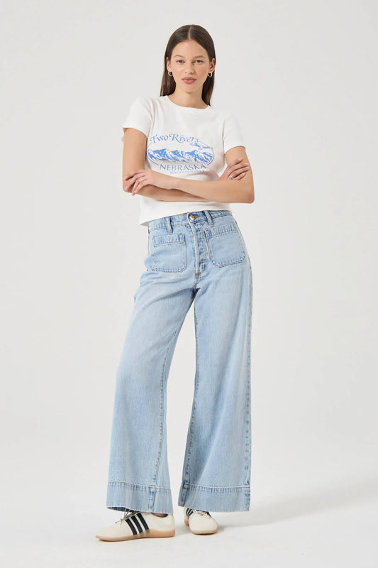 Rollas Jeans Jeans Relaxed Sailor Long - Breezy Blue