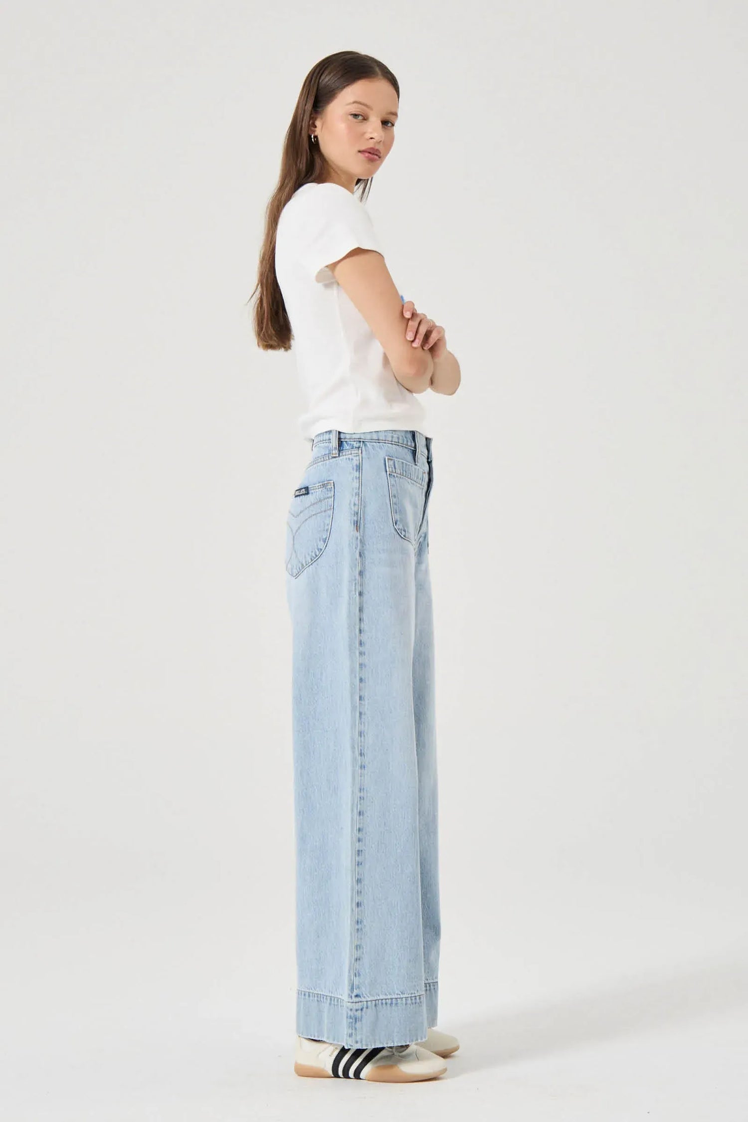 Rollas Jeans Jeans Relaxed Sailor Long - Breezy Blue