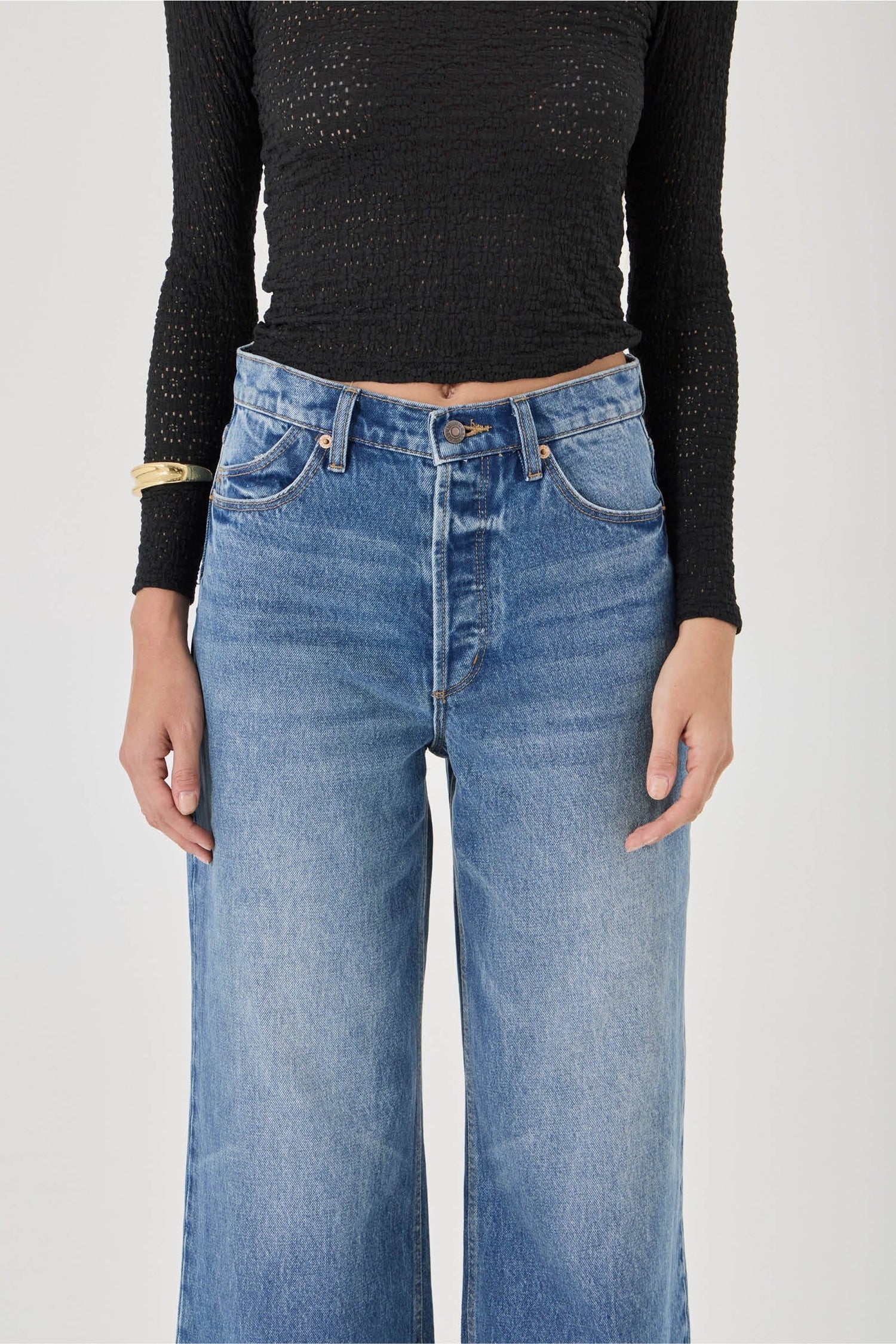 Rollas Jeans Jeans Relaxed Sailor Long - Silverlake