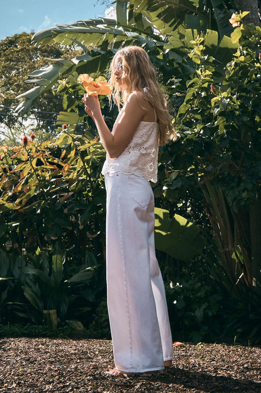 Rollas Jeans Jeans Relaxed Sailor Long - Vintage White