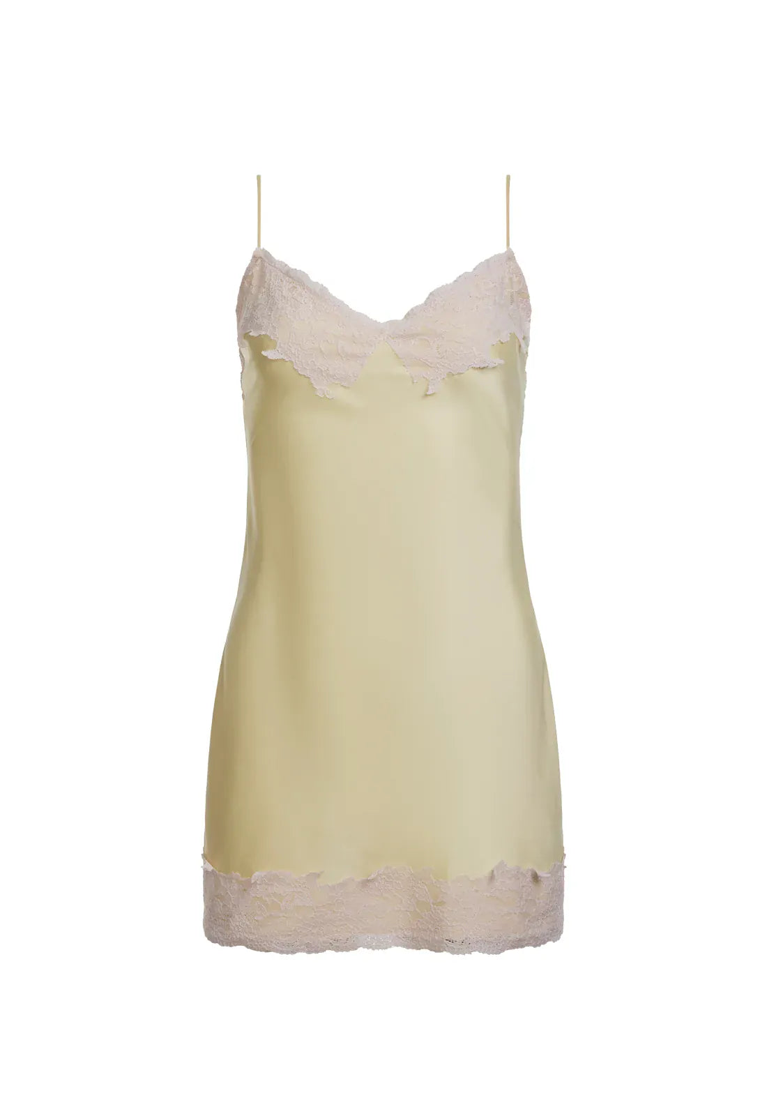 Lioness mini dress RHODE MINI DRESS - BUTTER & PINK LACE