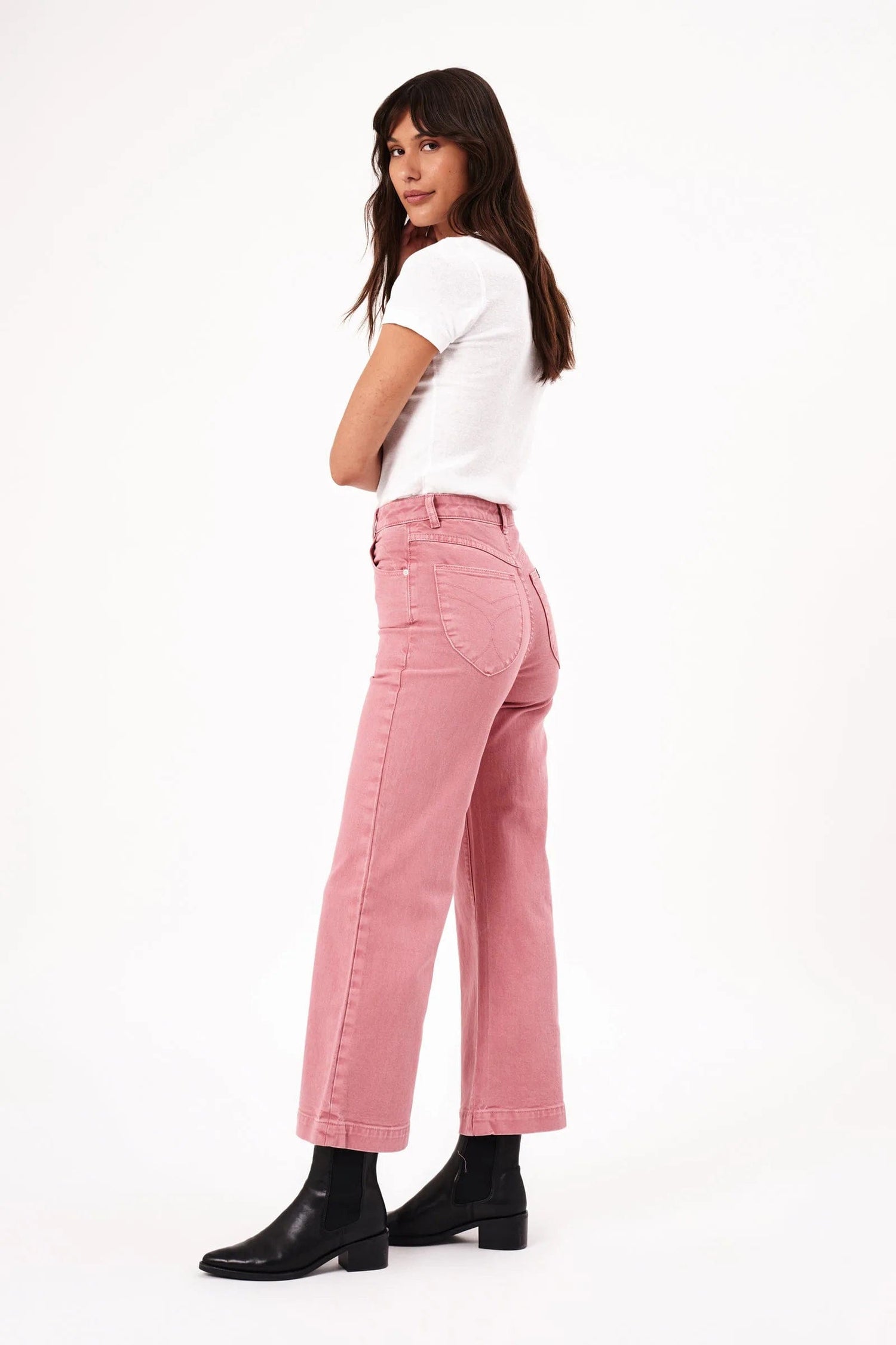 ROLLAS JEANS sailor jeans Rollas Sailor Scoop - Rose