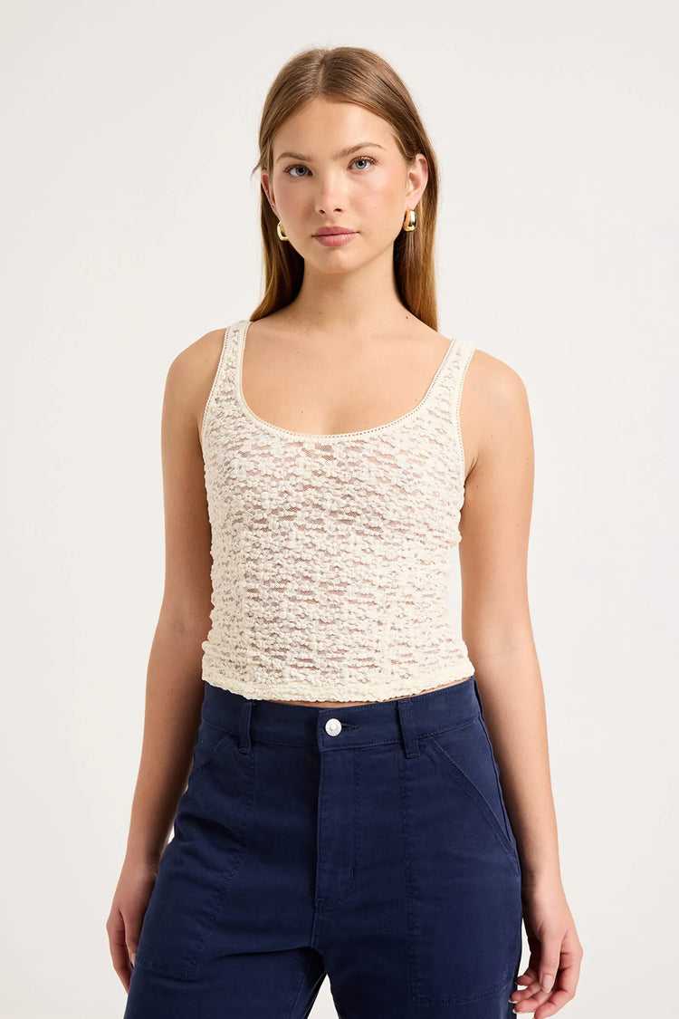 ROLLAS JEANS Shirts & Tops Rosalie Lace Tank