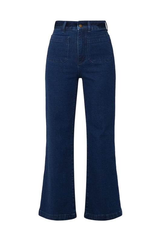ROLLAS JEANS high and wide jeans Sailor Jean Dark Stone