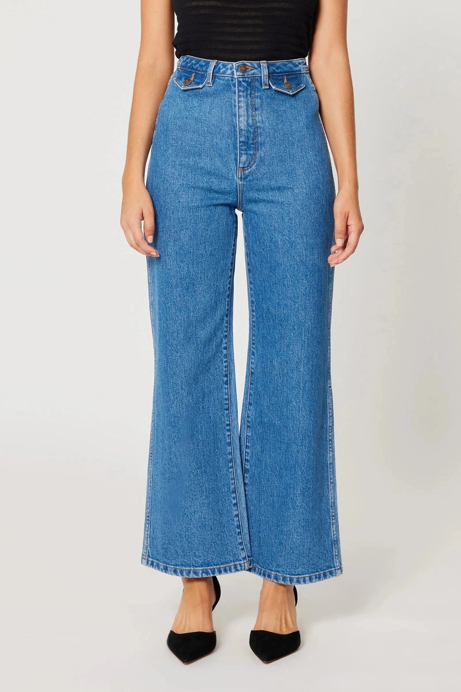 ROLLAS JEANS Jeans Sailor Jean - LIA Mid Blue
