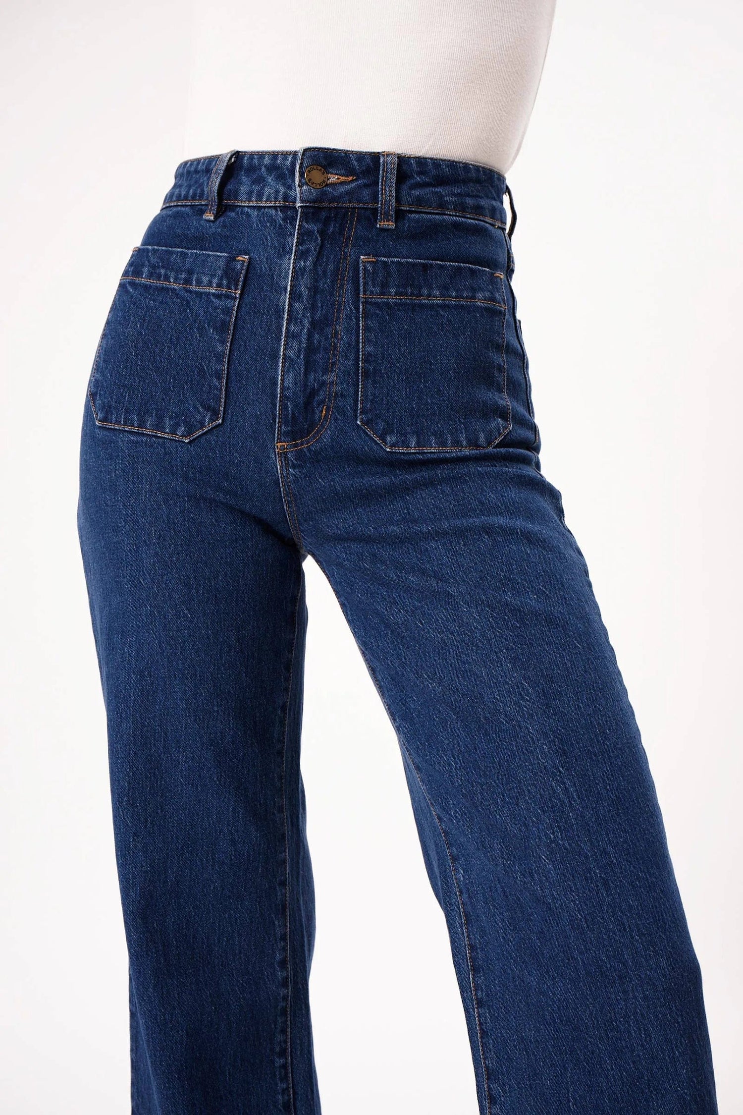 ROLLAS JEANS Jeans Sailor Jean LONG - Eco Ruby Blue