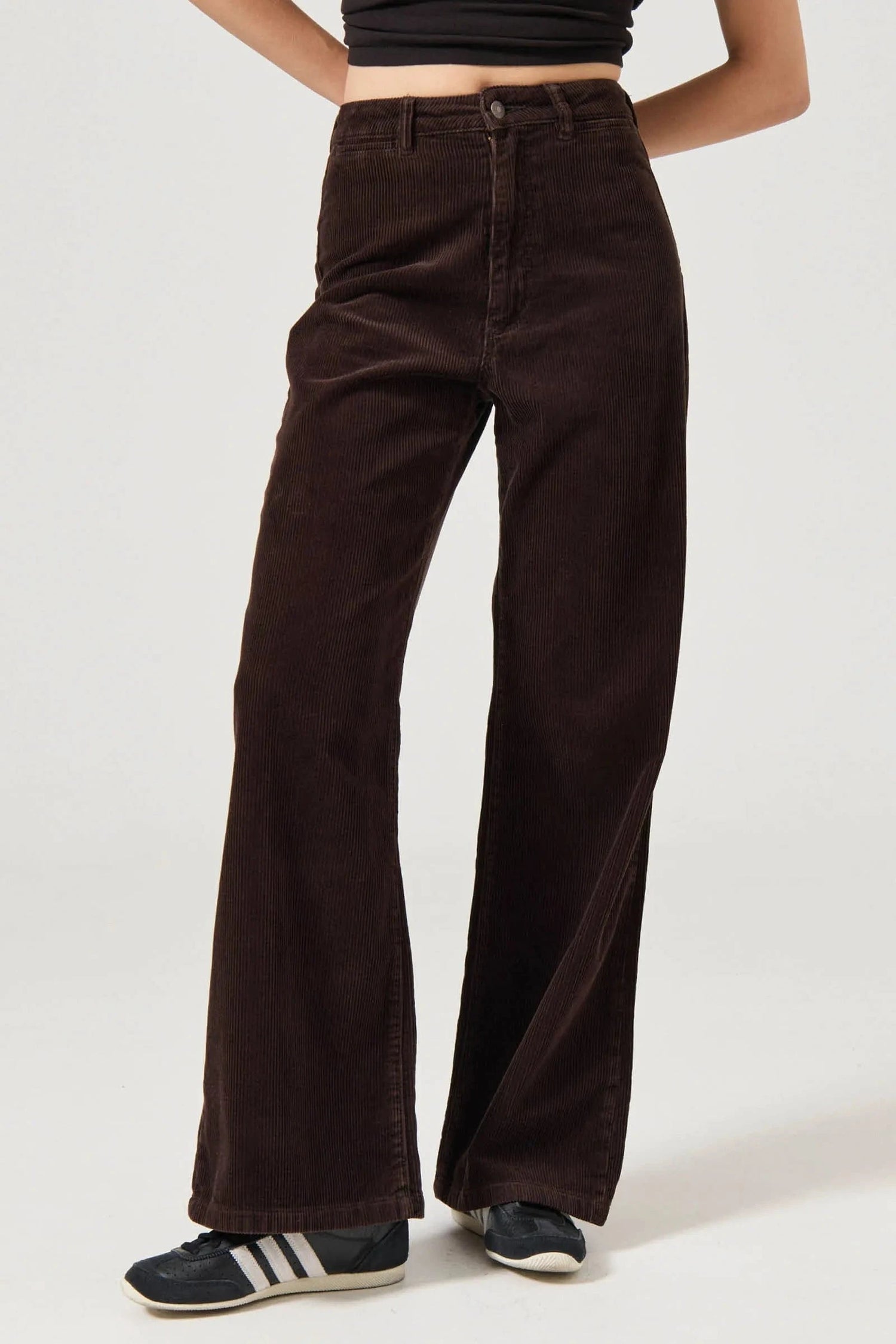 Rollas Jeans Pants Sailor Pant Long - Chocolate Cord