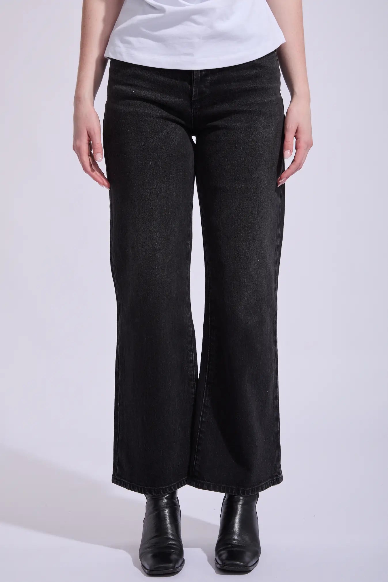 Rollas Jeans Jeans Sailor Scoop - Black Rock