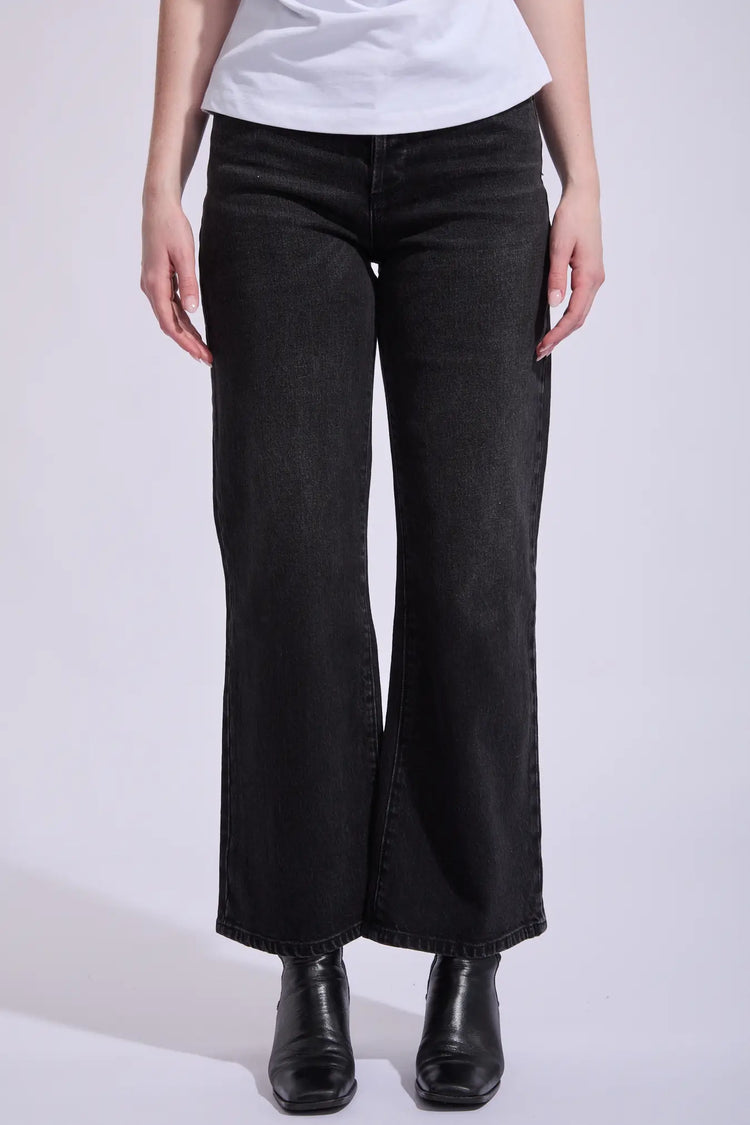 Rollas Jeans Jeans Sailor Scoop - Black Rock