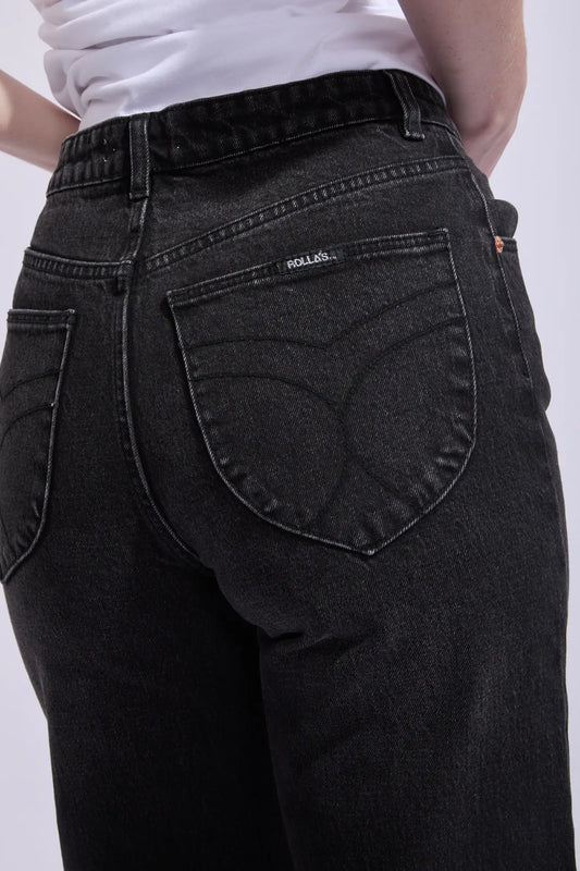 Rollas Jeans Jeans Sailor Scoop - Black Rock