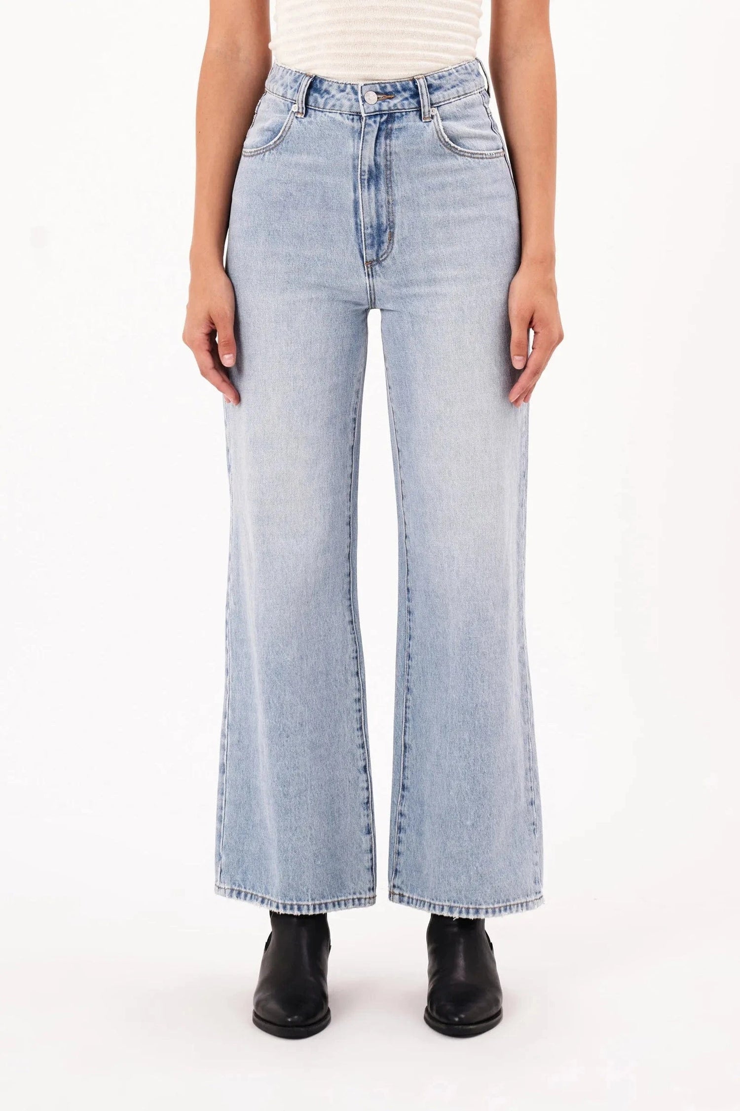 ROLLAS JEANS sailor jeans Sailor Scoop - Faded Blue
