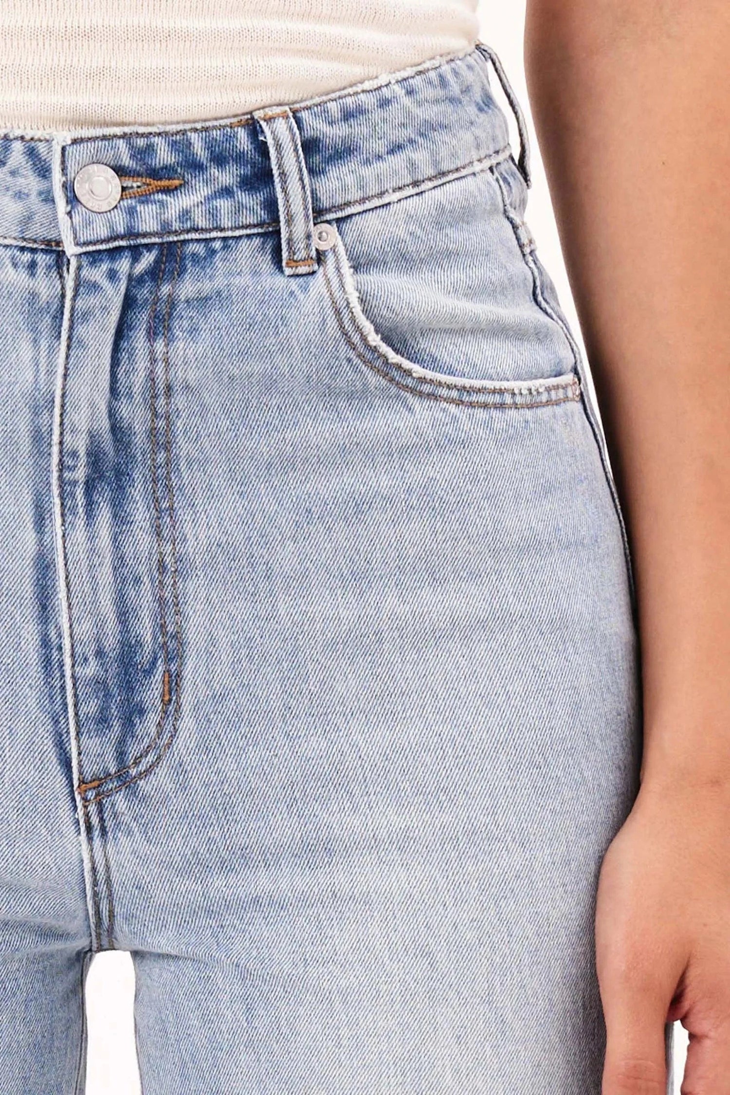ROLLAS JEANS sailor jeans Sailor Scoop - Faded Blue