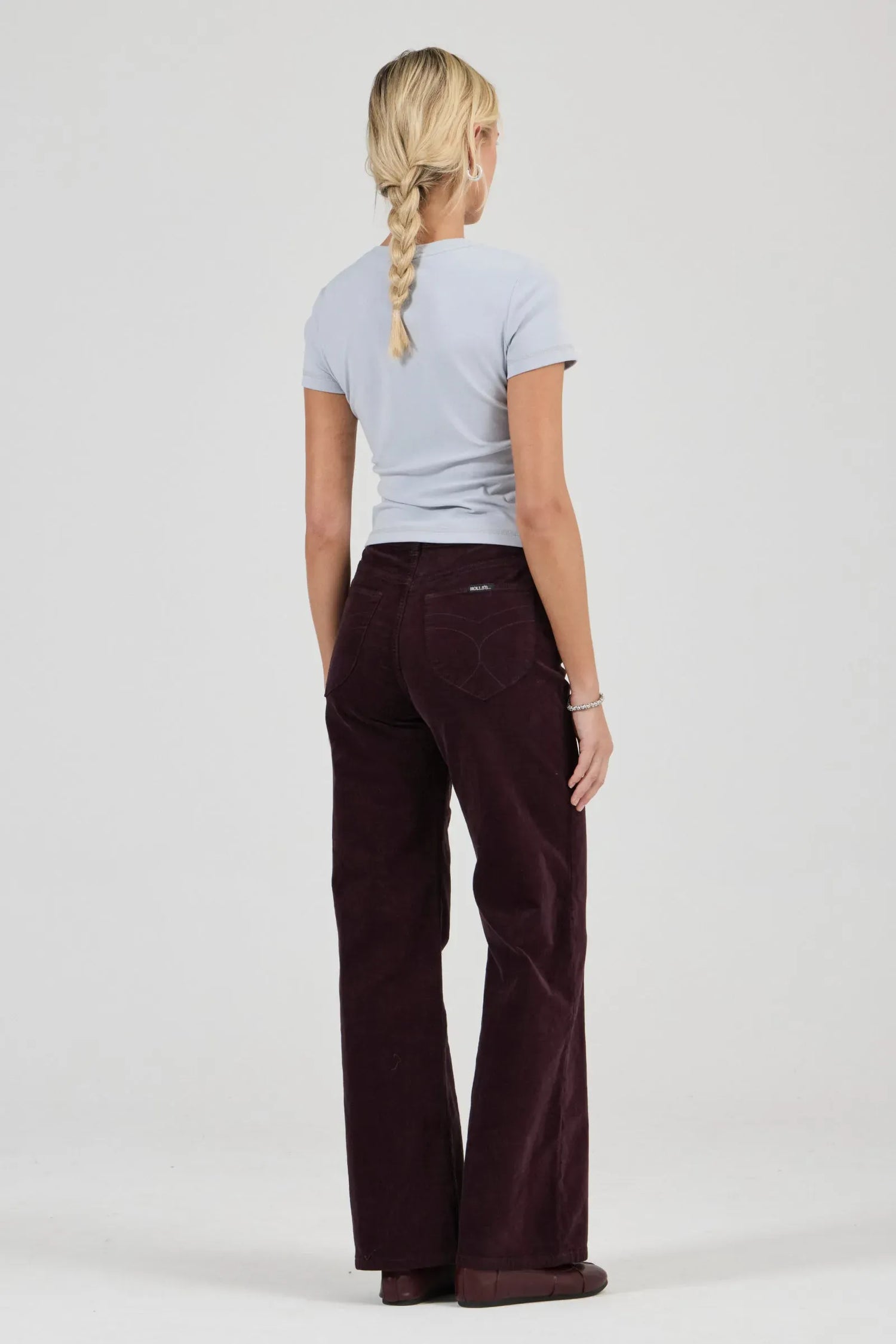 Rollas Jeans Jeans Sailor Scoop Jean Long - Velvet Dark Cherry
