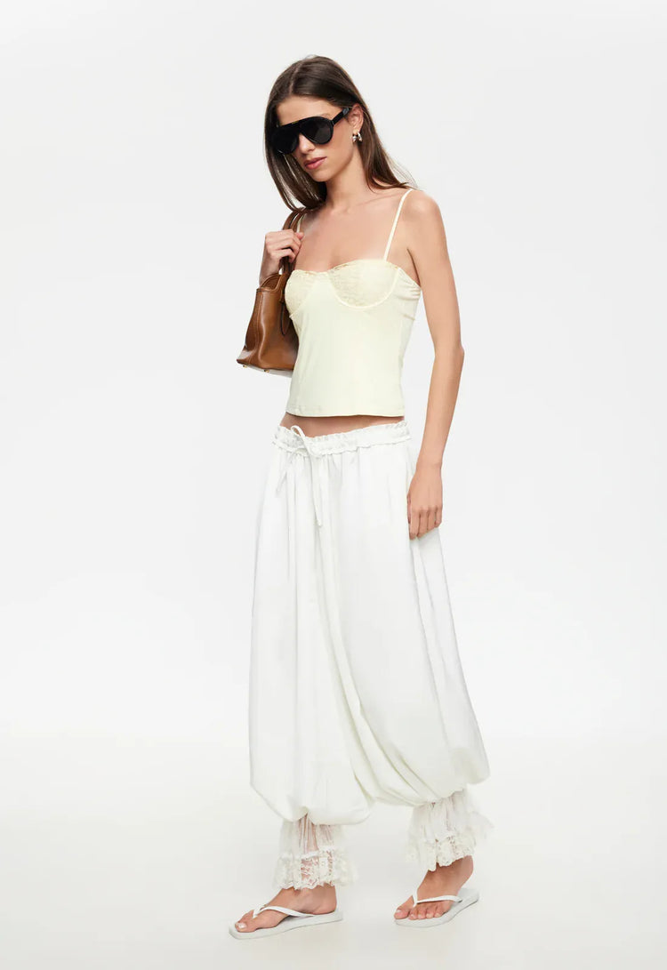Lioness cami top SAINT CAMI - LEMON