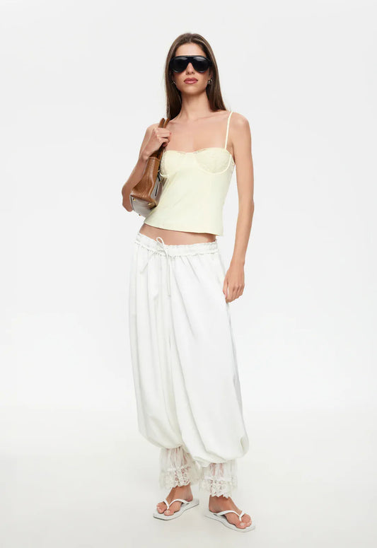 Lioness cami top SAINT CAMI - LEMON