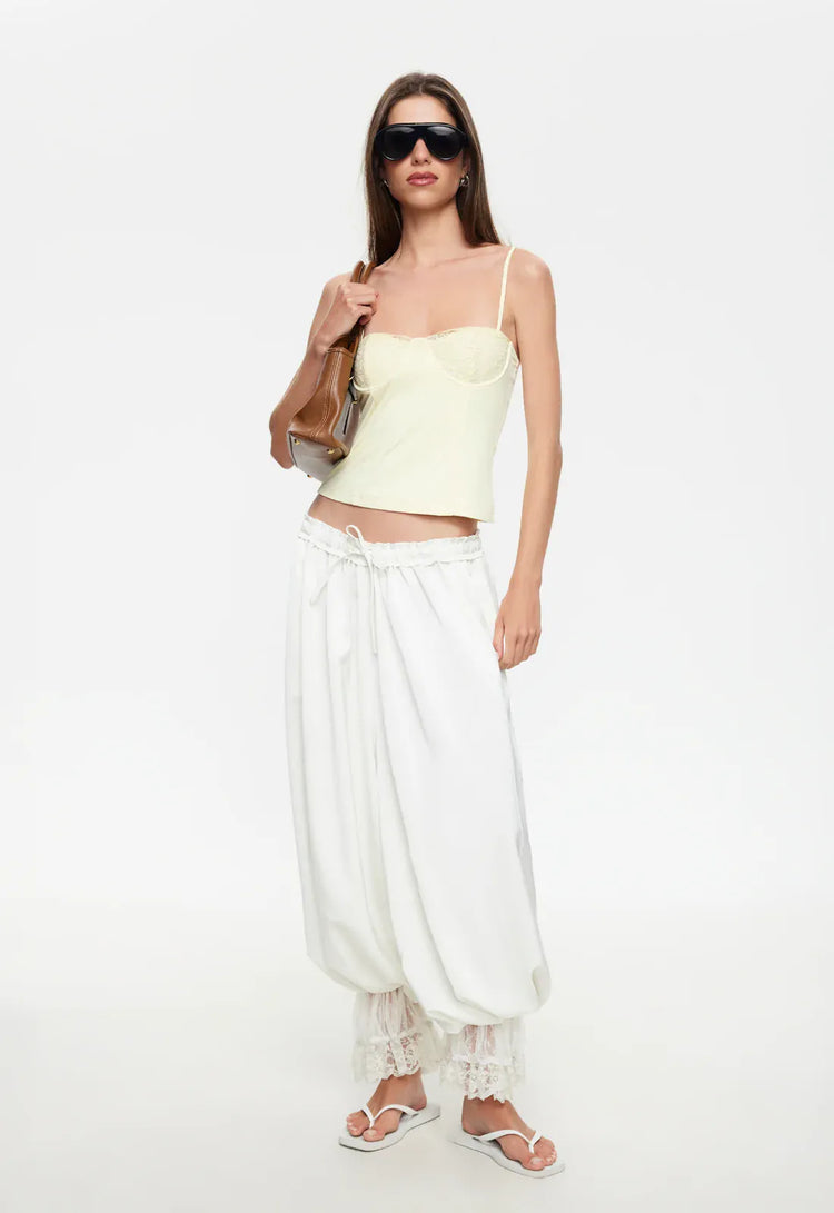Lioness cami top SAINT CAMI - LEMON
