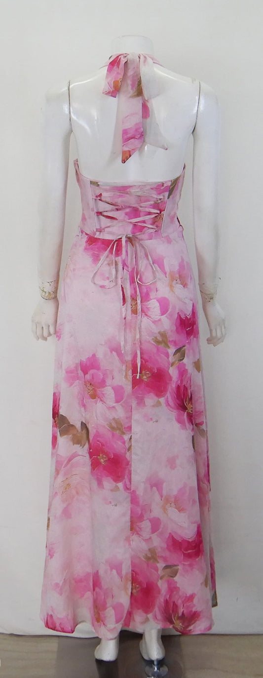 Saints & Secrets Dresses Saints & Secrets Floral Maxi - Pink