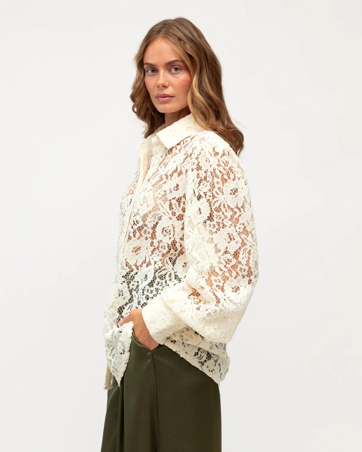 Ebby and I lace blouse Savina Shirt