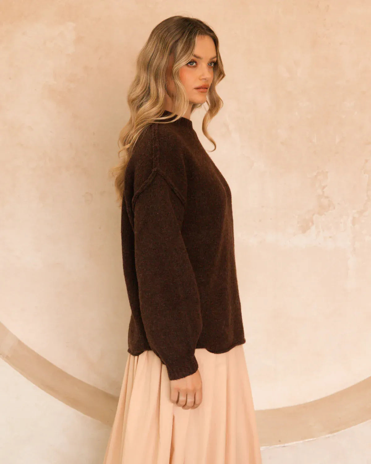 White Closet jumper Scarlet Jumper - Choc