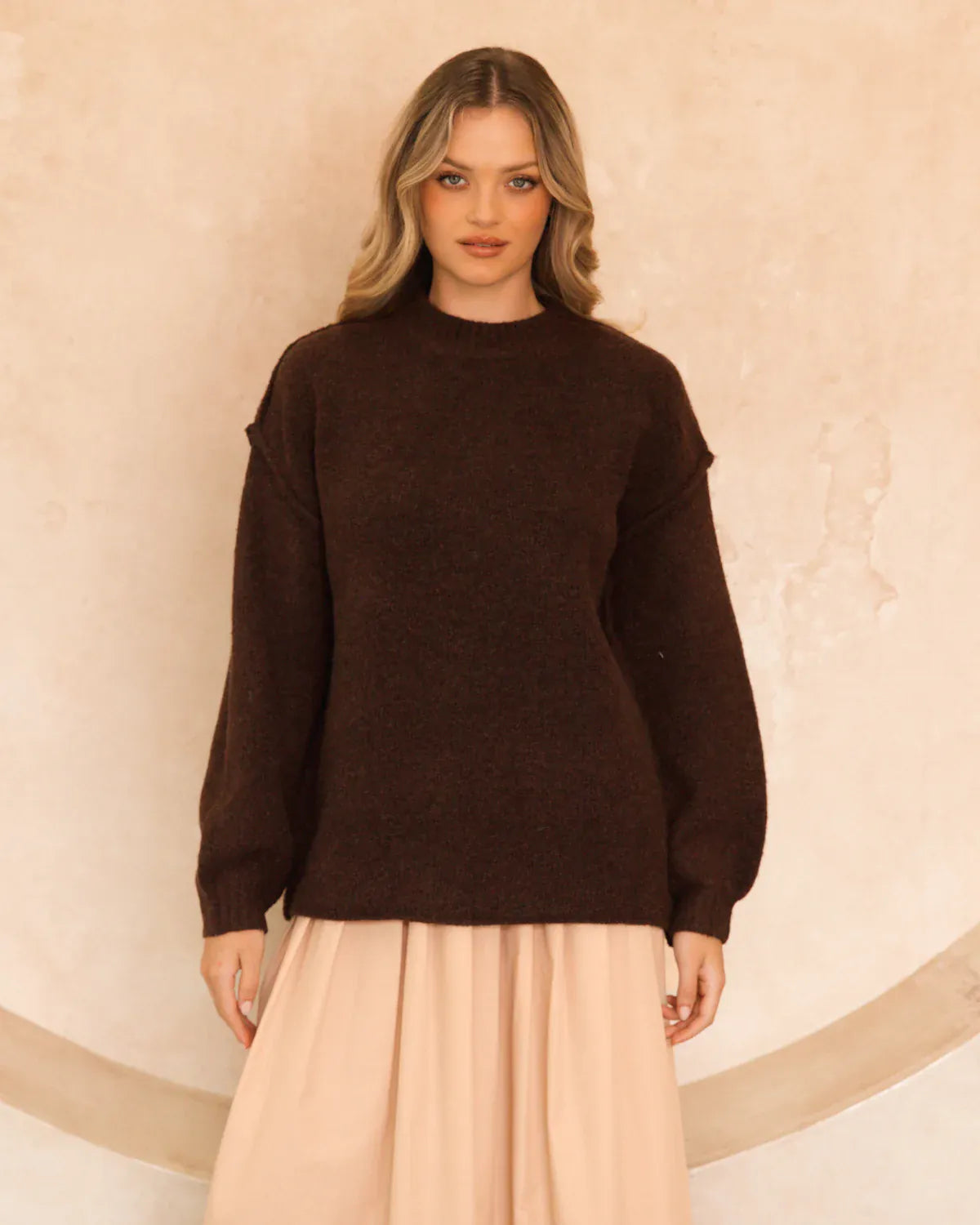 White Closet jumper Scarlet Jumper - Choc