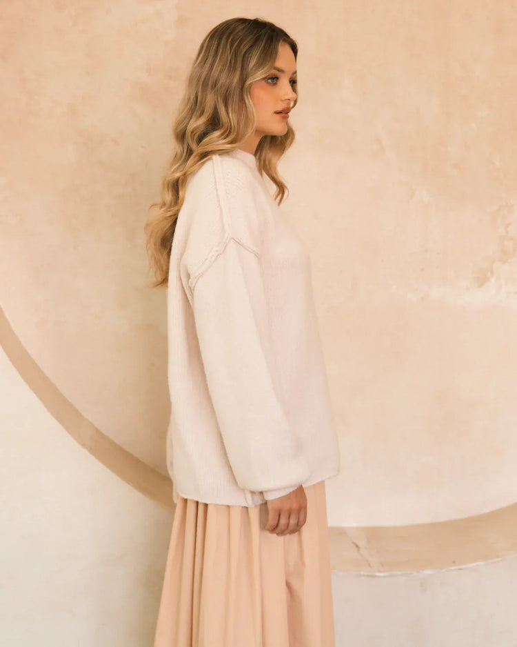 White Closet jumper Scarlet Jumper - Vanilla