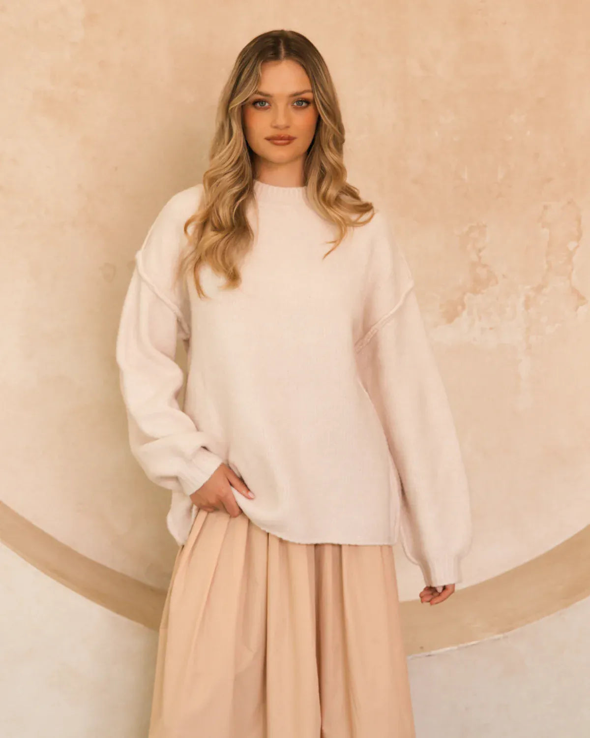 White Closet jumper Scarlet Jumper - Vanilla