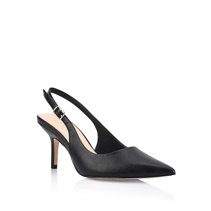 VERALI SHOES heels Shayley Slingback Stilettos - Black