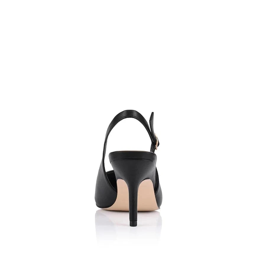 VERALI SHOES heels Shayley Slingback Stilettos - Black