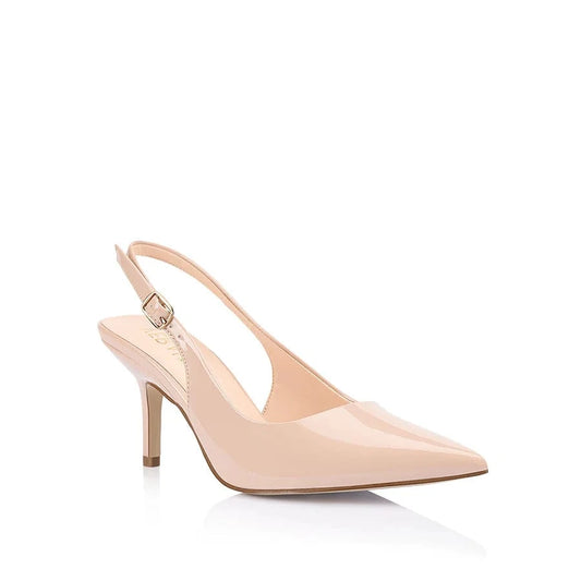 VERALI SHOES heels Shayley Slingback Stilettos - Nude Patent