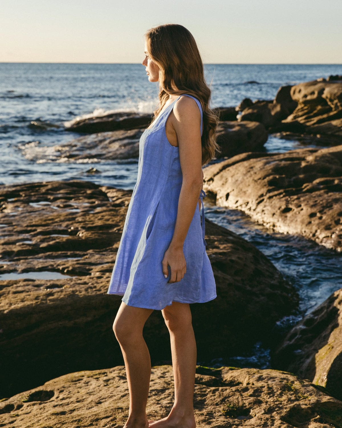 White Closet mini dress Sorrento Dress - Blue