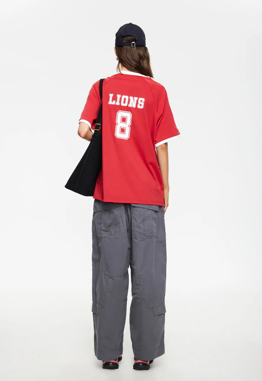 Lioness tee Spectate Top - Crimson