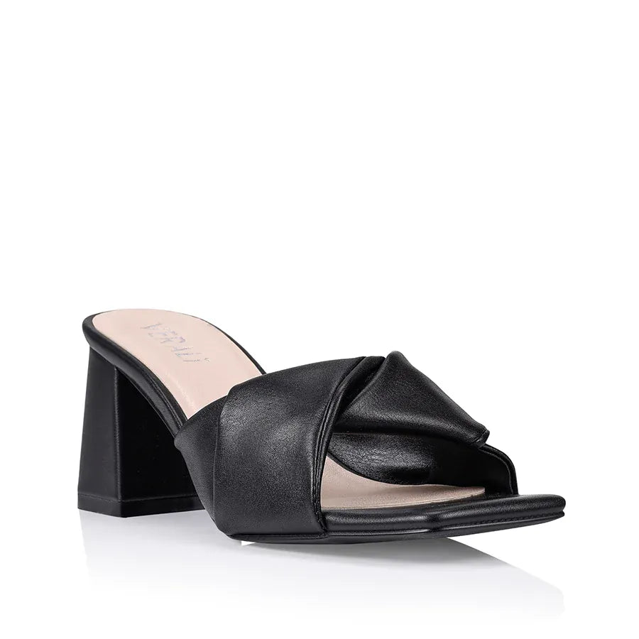 VERALI SHOES shoes Stella Block Heel - Black