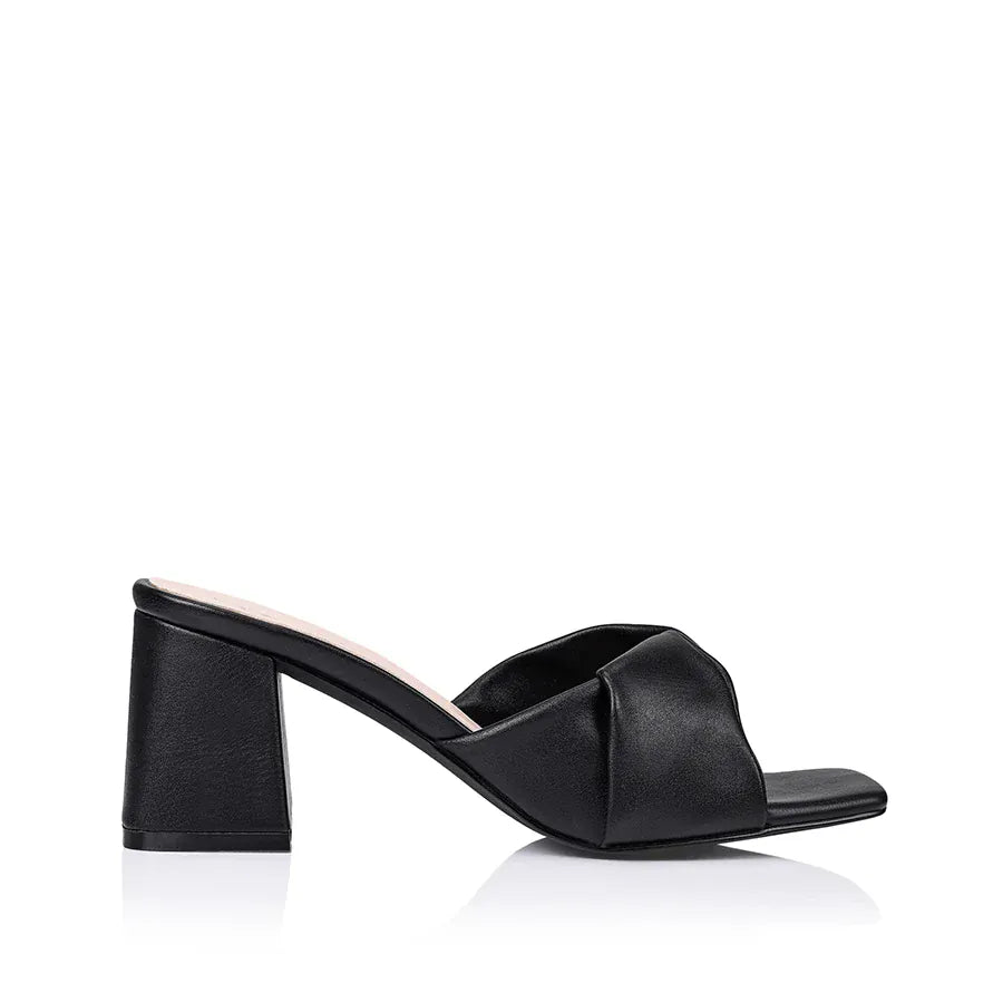 VERALI SHOES shoes Stella Block Heel - Black