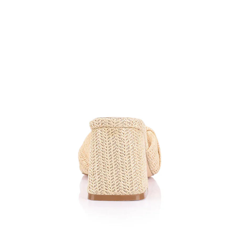 VERALI SHOES shoes Stella Block Heel- Natural