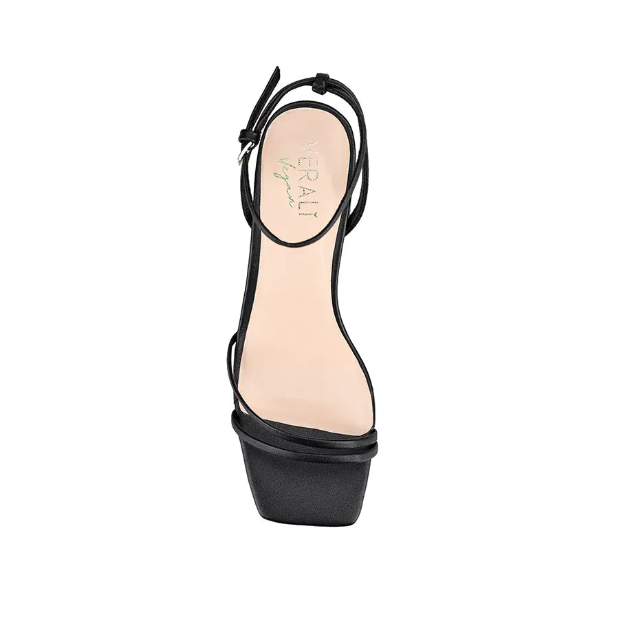 VERALI SHOES heels Stevie Block Heel Sandals - Black