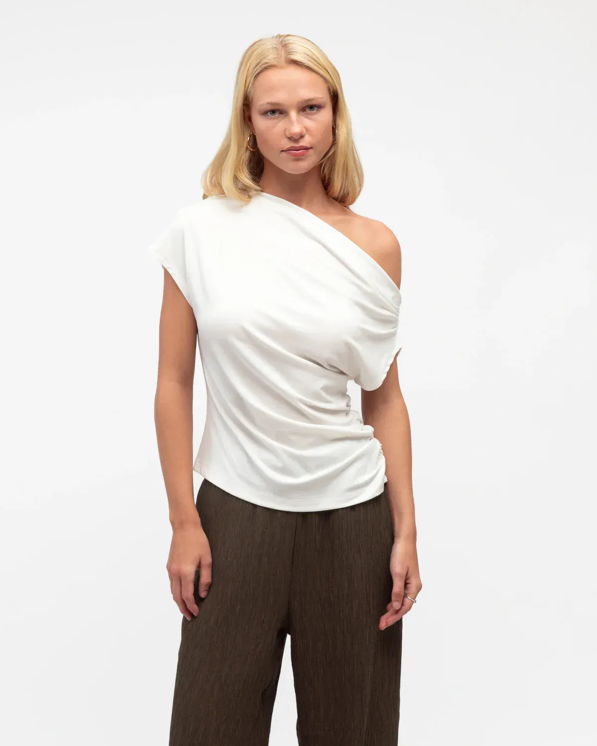 White Closet Shirts & Tops Terra Tee - White