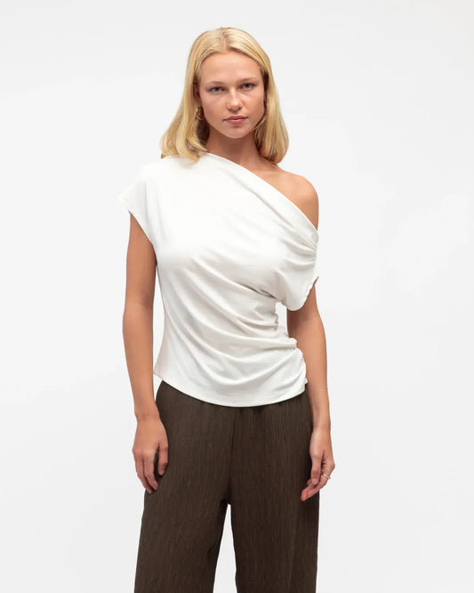 White Closet Shirts & Tops Terra Tee - White