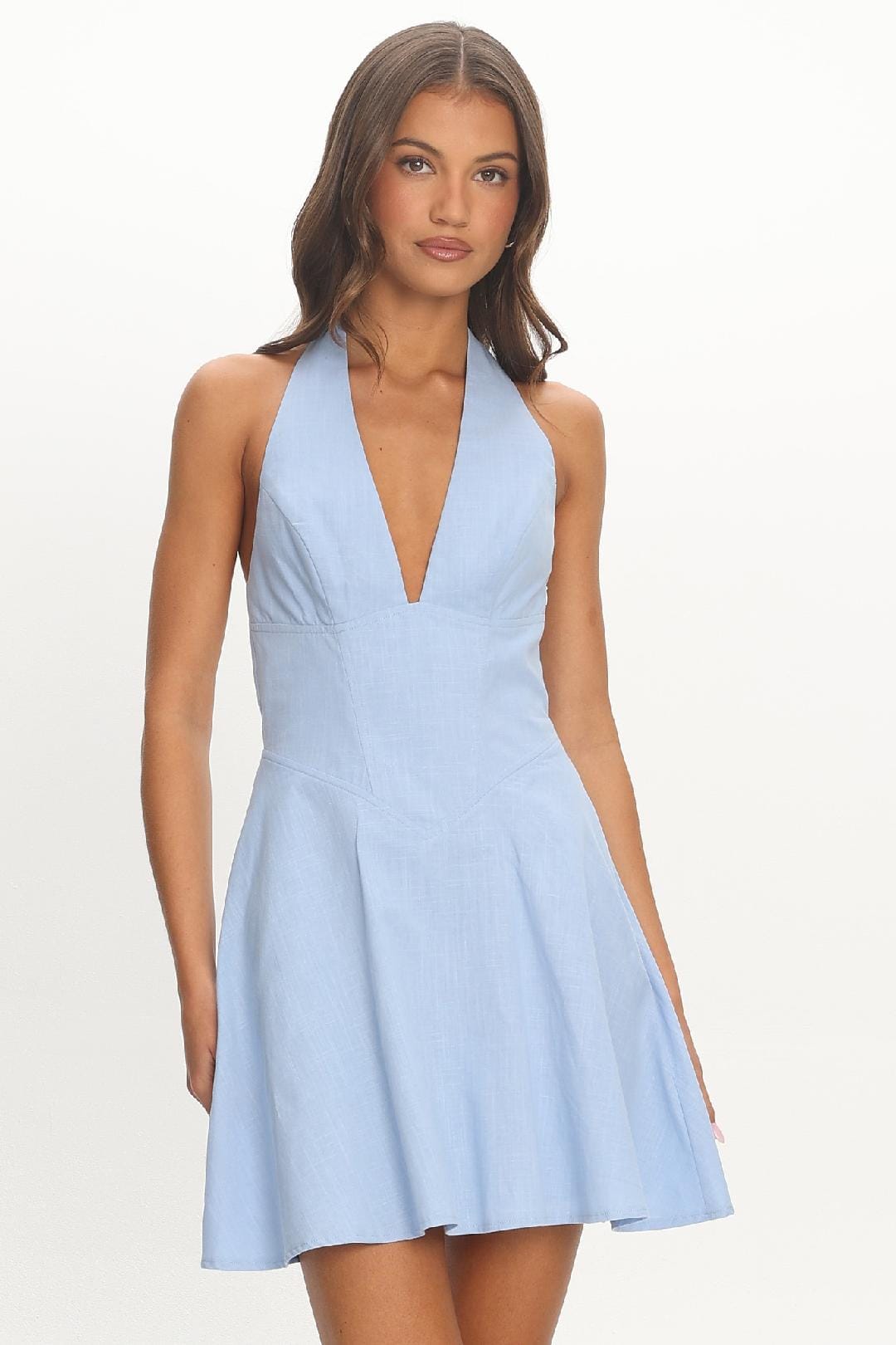 Saints & Secrets mini dress Tessa Mini -  Blue
