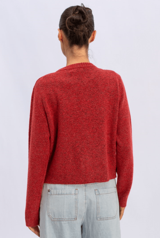 Into jumper Tie Jumper - Red